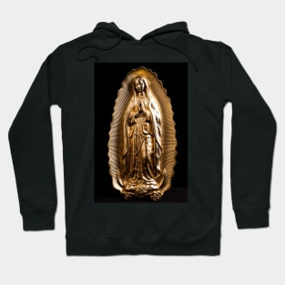 Our Lady of Guadalupe Golden Sculpture Hoodie